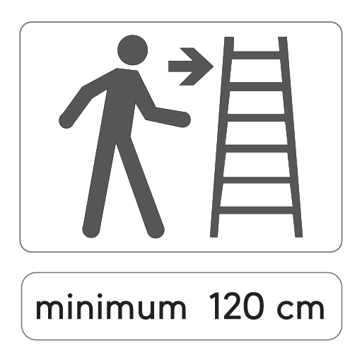 Riders must be 120cm tall